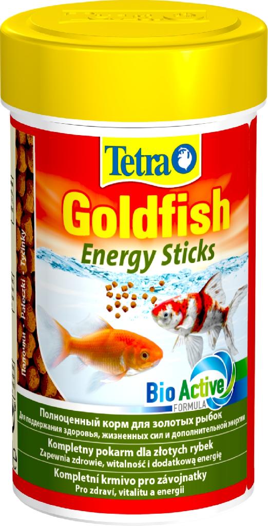 TetraGoldfish Energy Sticks энергетический корм для золотых рыб в палочках 100мл