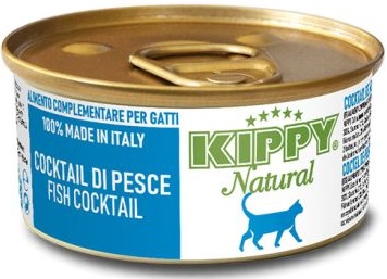 KIPPY конс. для кошек и котят NATURAL морской коктейль 70г