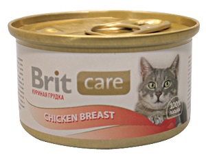 Brit Care конс. д/кошек Куриная грудка 80г