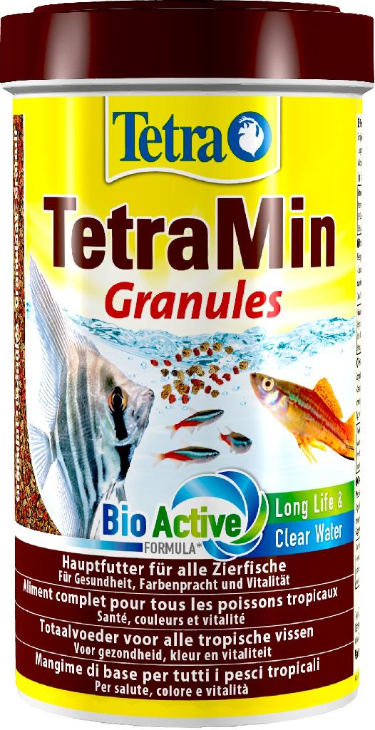 TetraMin Granules Основной корм д/всех видов декоративных рыб 250мл