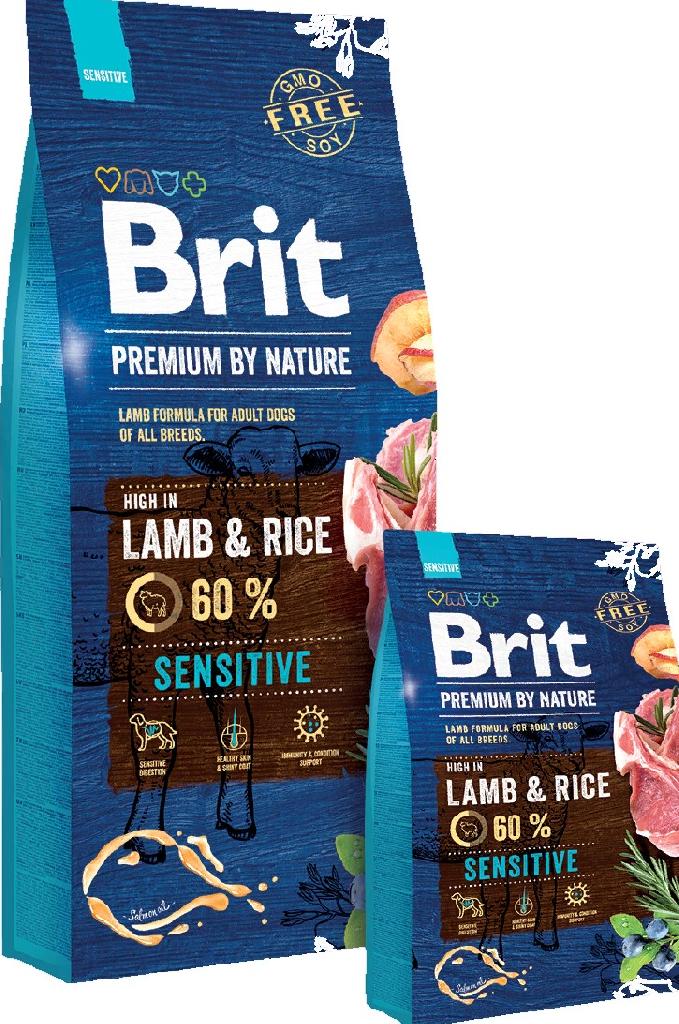 Brit Premium by Nature Sensitive Lamb д/собак с чувствительным пищеварением